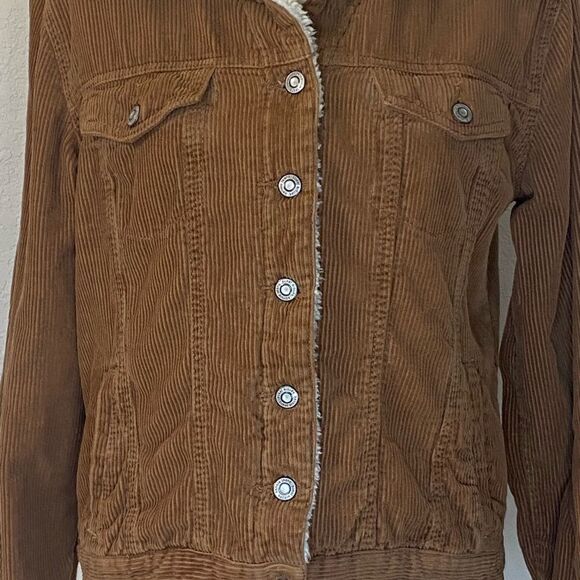 Kensie Jeans Faux Sharpe Collar Jacket - Picture 4 of 10